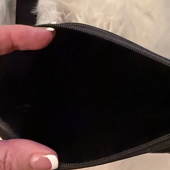 Coach Black Pebbled Leather Crossbody with Front Turn-Lock Pocket - Picture 5 of 9